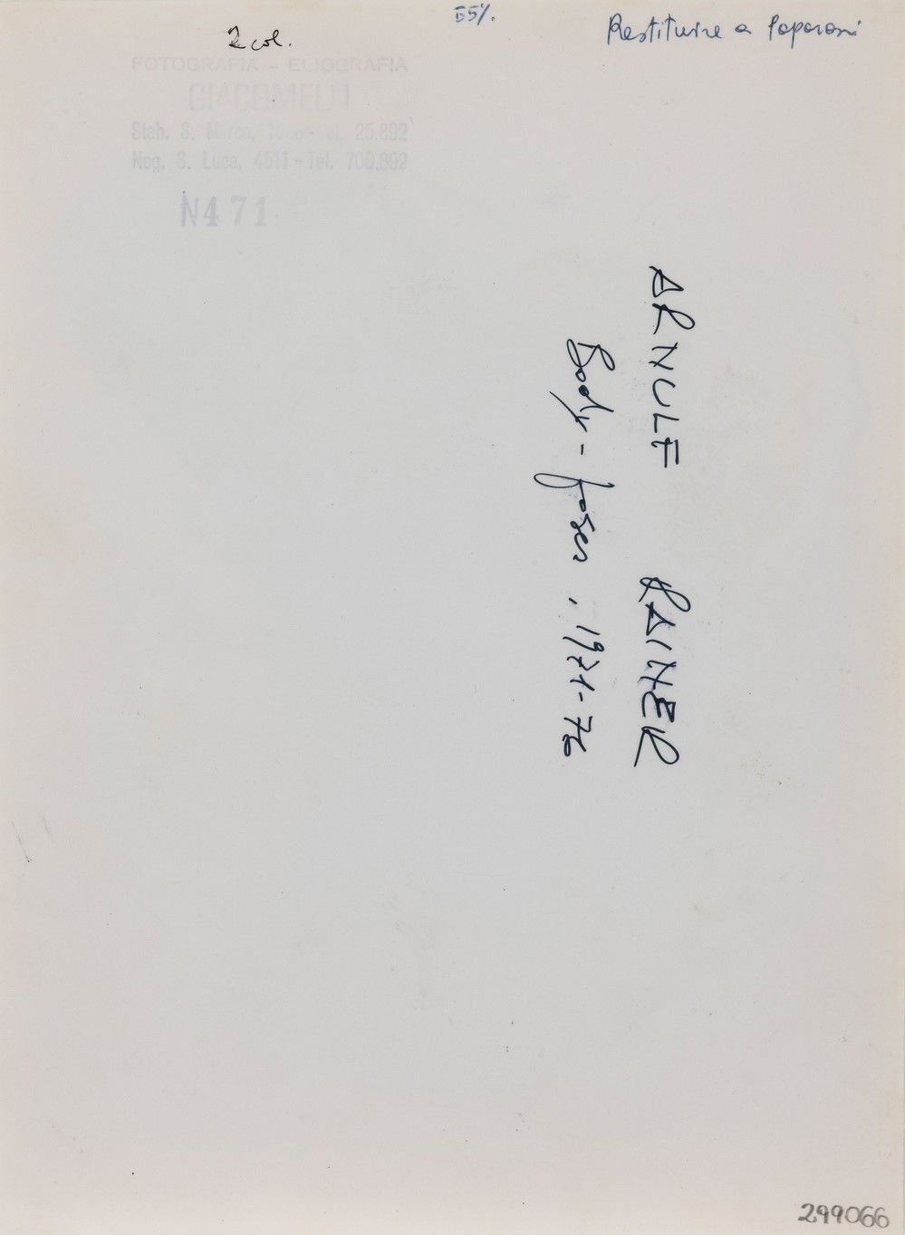 Arnulf Rainer - Body Poses
