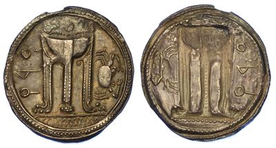 Bruttium - Crotone. Nomos, 550-480 a.C.