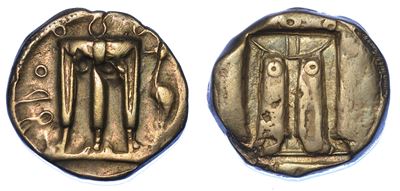 Bruttium - Crotone. Nomos, 550-480 a.C.