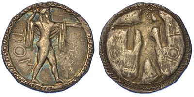 Lucania - Poseidonia. Nomos, 520-500 a.C.