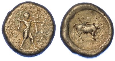 Lucania - Poseidonia. Nomos, 480-400 a.C.