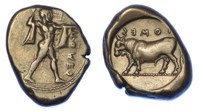 Lucania - Poseidonia. Nomos, 480-400 a.C.