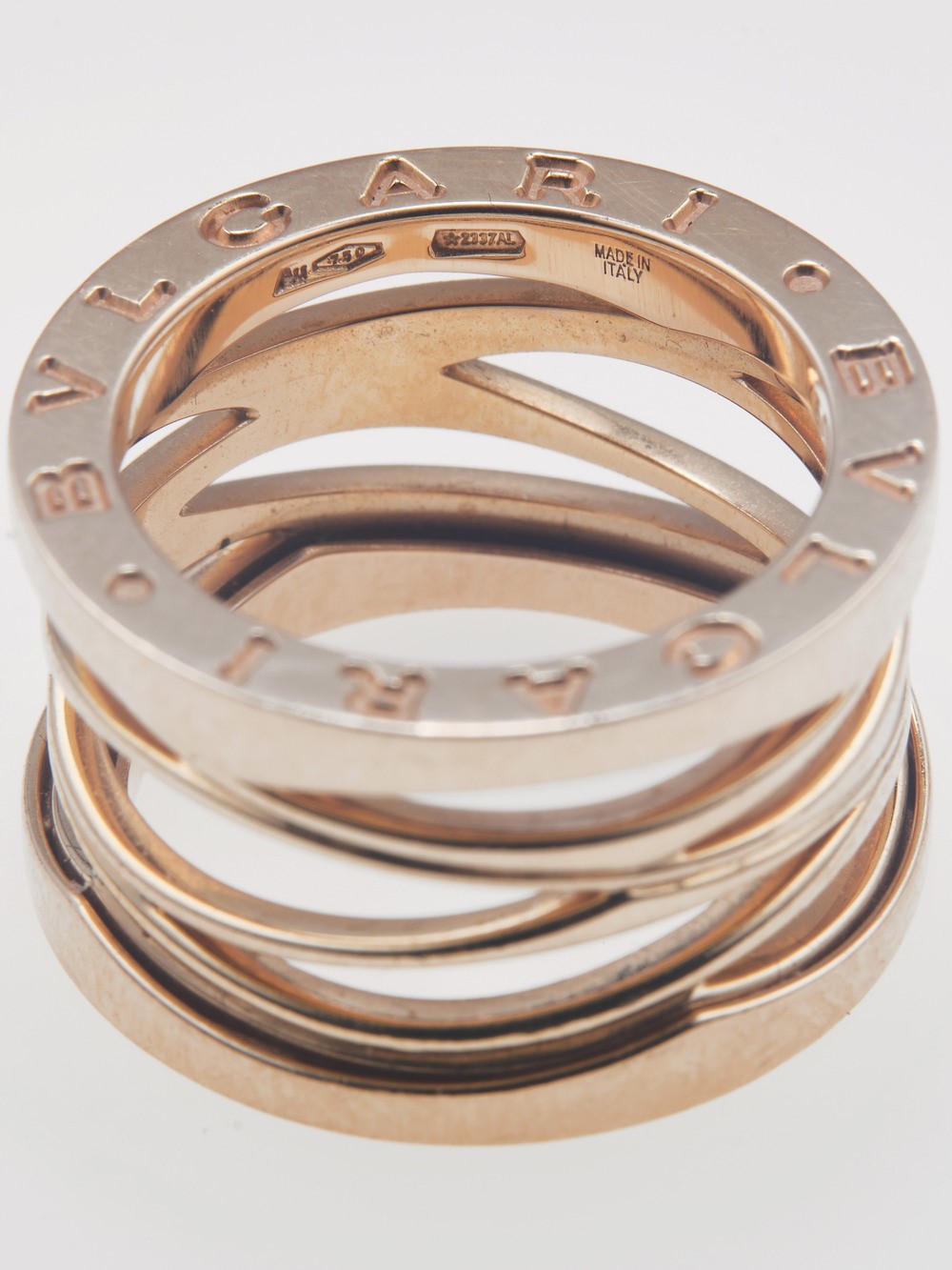 Zaha Hadid, Anello “B.zero1” per Bulgari in oro rosa 750/1000