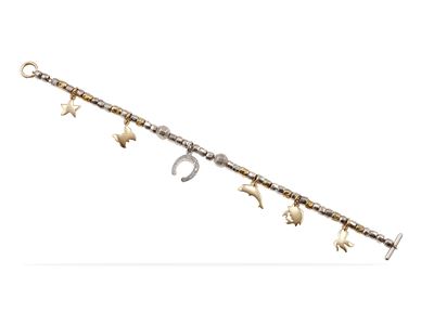 Pomellato. Bracciale “dodo” con Charms e Piccoli Diamanti