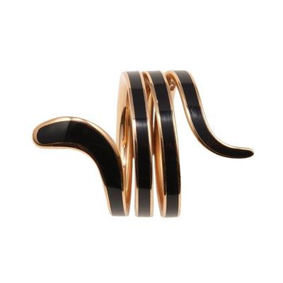 Damiani. Anello “eden” con Hybrid Ceramic Nera e Diamante