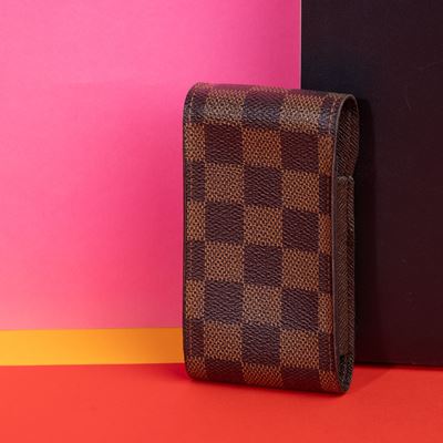 Louis Vuitton Porasigarette o Fazzoletti in Canvas Damier, Nos