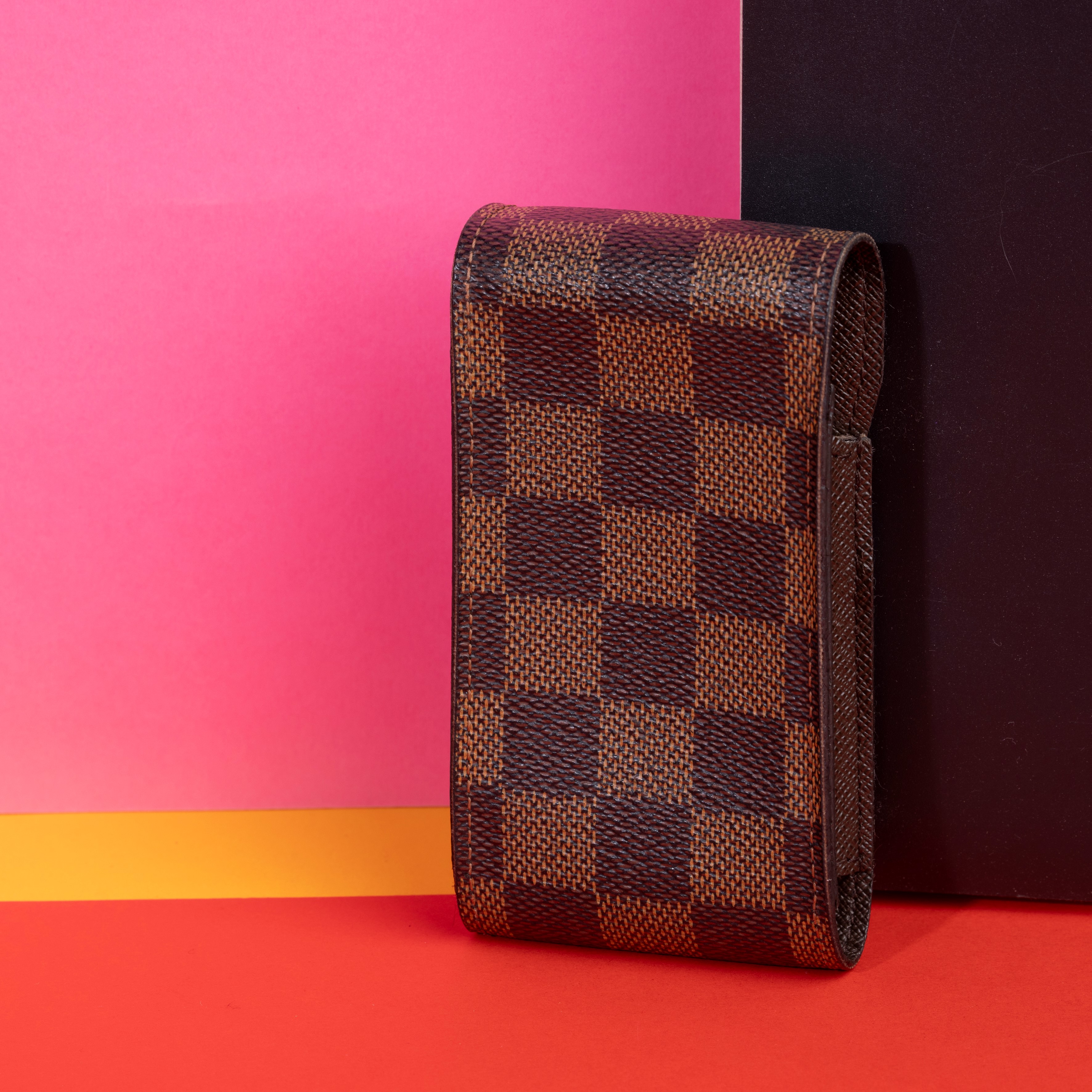 Louis Vuitton Porasigarette o Fazzoletti in Canvas Damier, Nos