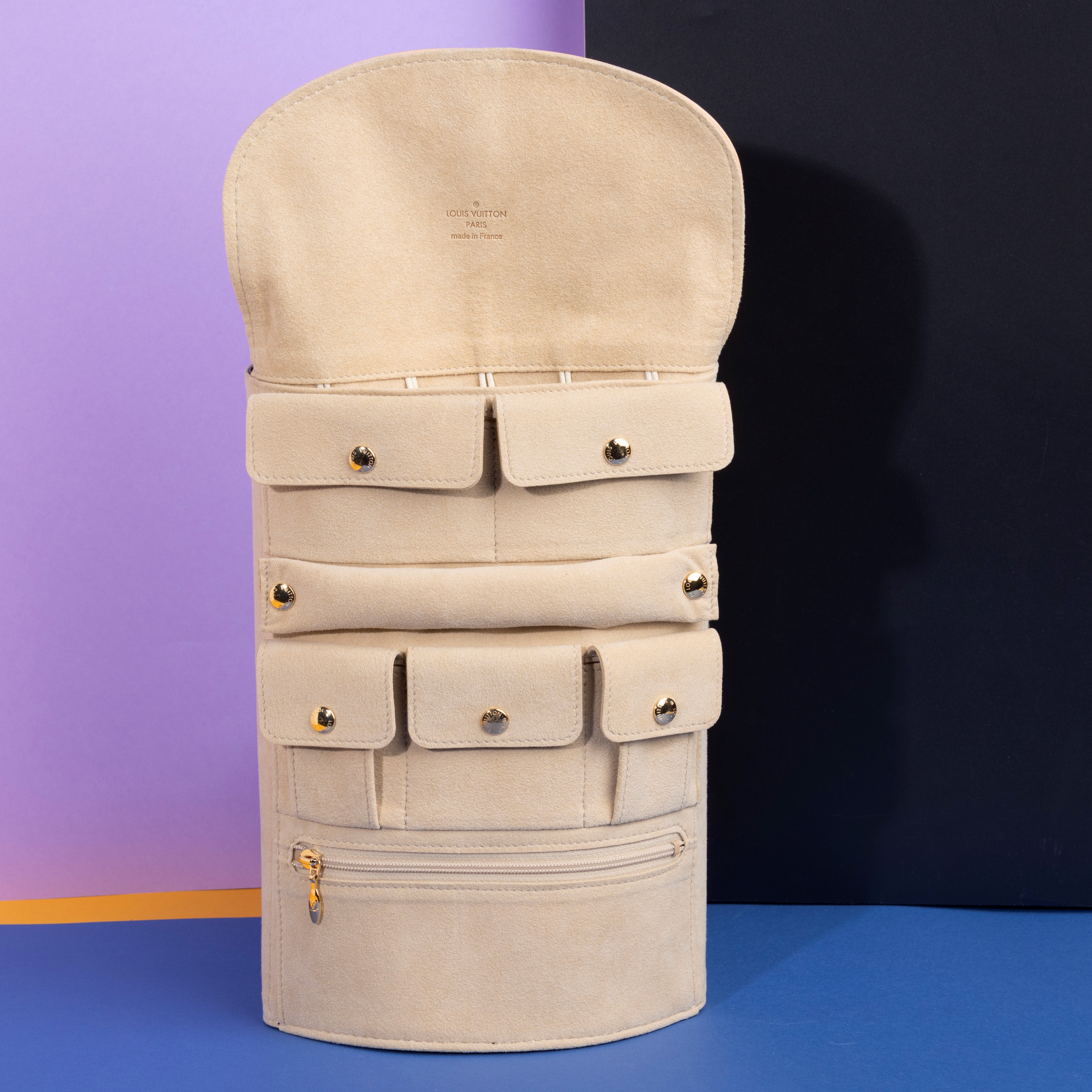 Louis Vuitton Custodia da Viaggio per Gioielli in Canvas Monogram, Difetti, in Ottime Condizioni,...