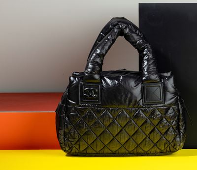Chanel Tote Bag Coco Cocoon Imbottita Trapuntata Sintetica, Difetti, in Ottime Condizioni, Dustba...