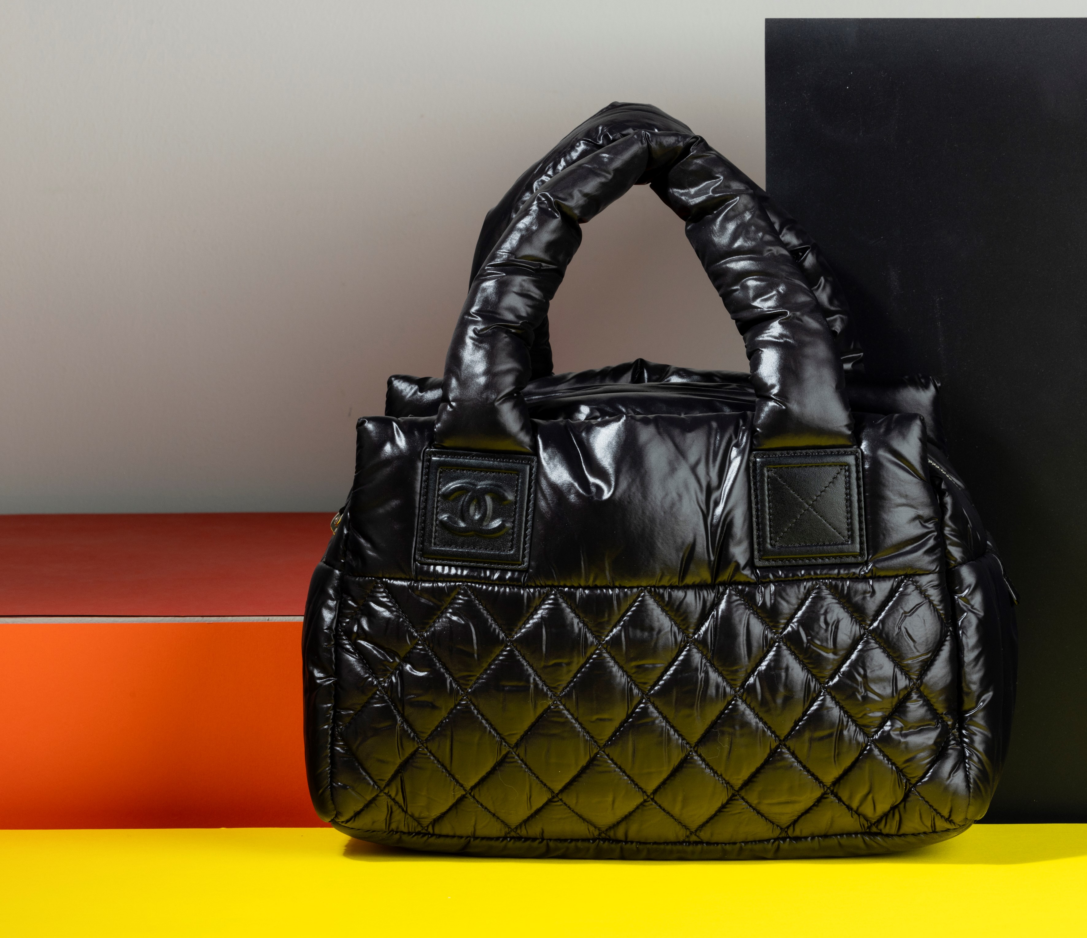 Chanel Tote Bag Coco Cocoon Imbottita Trapuntata Sintetica, Difetti, in Ottime Condizioni, Dustba...