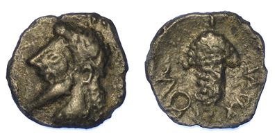 Sicilia - Naxos. Litra, 550-530 a.C.