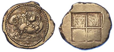 Macedonia - Akanthos. Tetradracma, 470-430 a.C.