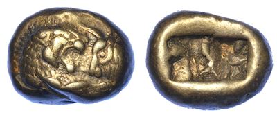 Lidia - Sardi. Siglos, 560-520 a.C. (epoca di Creso e Successivi).