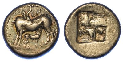 Macedonia - Ennea Odoi? Statere, 500-480 a.C.
