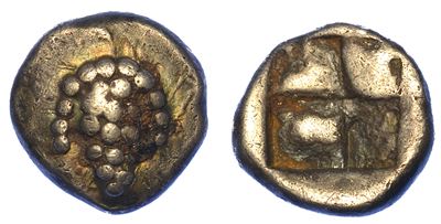 Regione Traco-macedone, Incerto. Emidracma o Tetrobolo, 520-500 a.C.