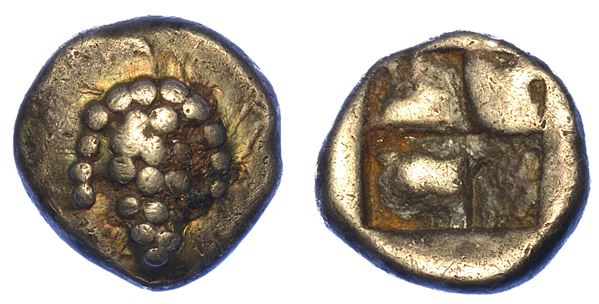 REGIONE TRACO-MACEDONE, Incerto. Emidracma o Tetrobolo, 520-500 a.C.