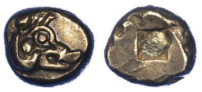 Cicladi - Kythnos. Dracma, 530/520-500 a.C.