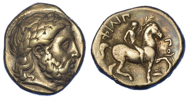 REGNO DI MACEDONIA. FILIPPO II, 359-336 a.C. Tetradracma. Anfipoli.