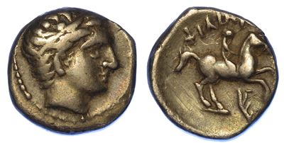 Regno di Macedonia. Filippo II, 359-336 a.C. Tetrobolo.