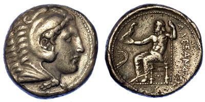 Regno di Macedonia. Alessandro III Magno, 336-323 a.C. Tetradracma.