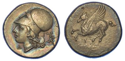 Corinzia - Corinto. Statere, 345-307 a.C.