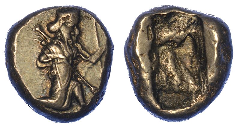 REGNO DI PERSIA - EPOCA DA DARIO I A SERSE I. Siglo, 500-485 a.C.  - Auction Numismatics - Cambi Casa d'Aste