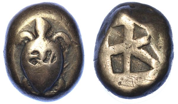 ISOLE AL LARGO DELL'ATTICA - EGINA. Statere, 480-457 a.C.