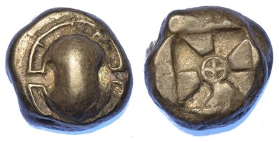 Beotia - Tebe. Statere, 480-460 a.C.
