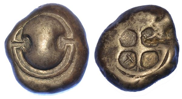 BEOTIA - TANAGRA. Statere, 479-457 a.C.