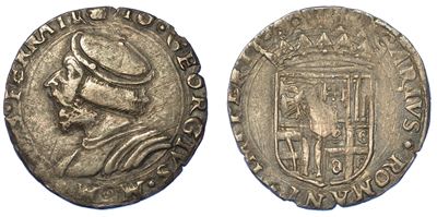 Casale. Gian Giorgio Paleologo, 1530-1533. Cavallotto.