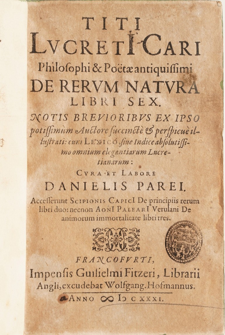 Petri Halloix Et Societate Iesu Anthologia Poetica Graeco Latina... Leuven 1617