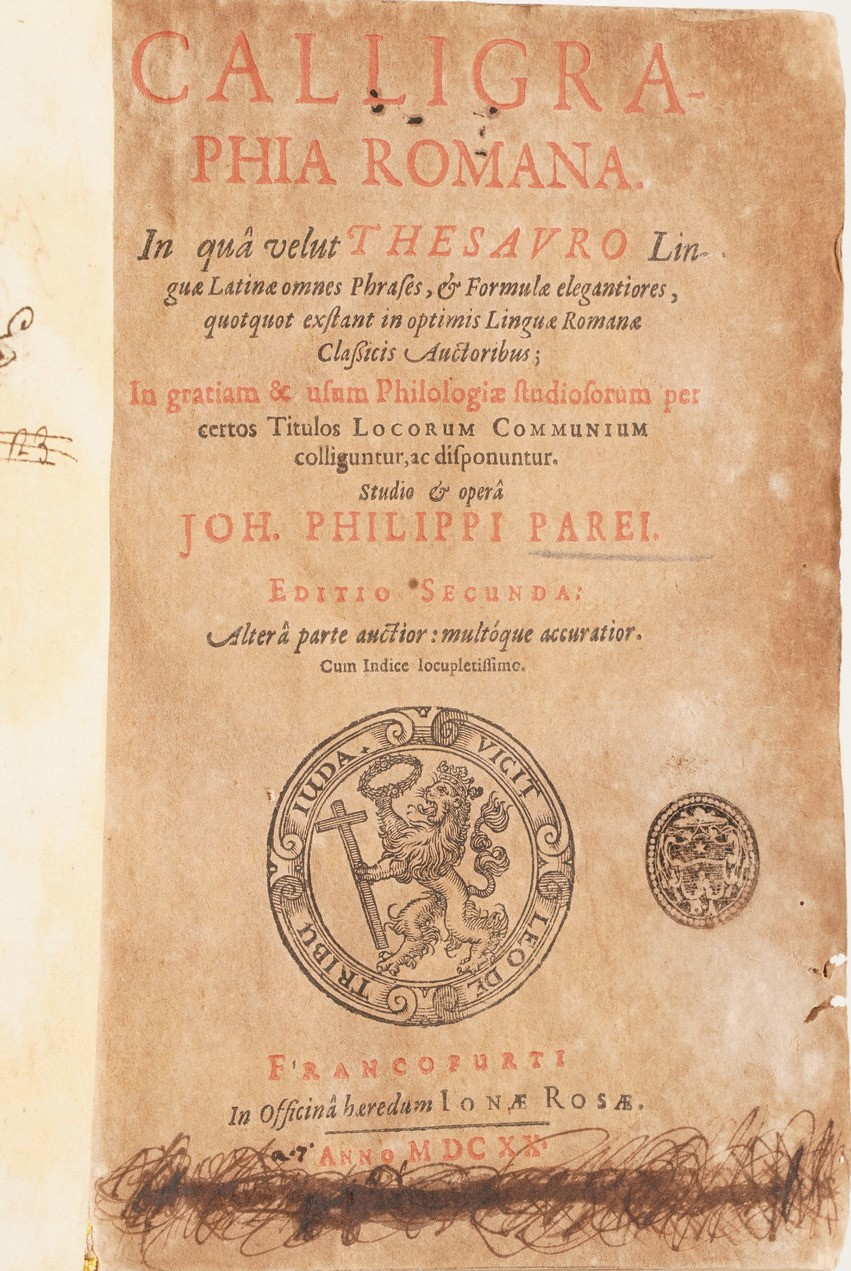 Petri Halloix Et Societate Iesu Anthologia Poetica Graeco Latina... Leuven 1617