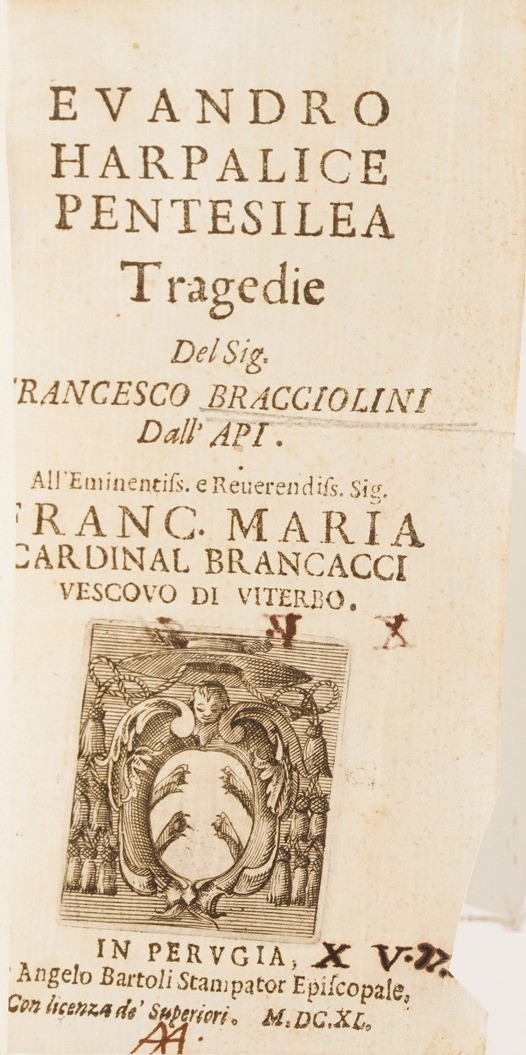 Cesare Caporali Opere Poetiche... Perugia, 1642