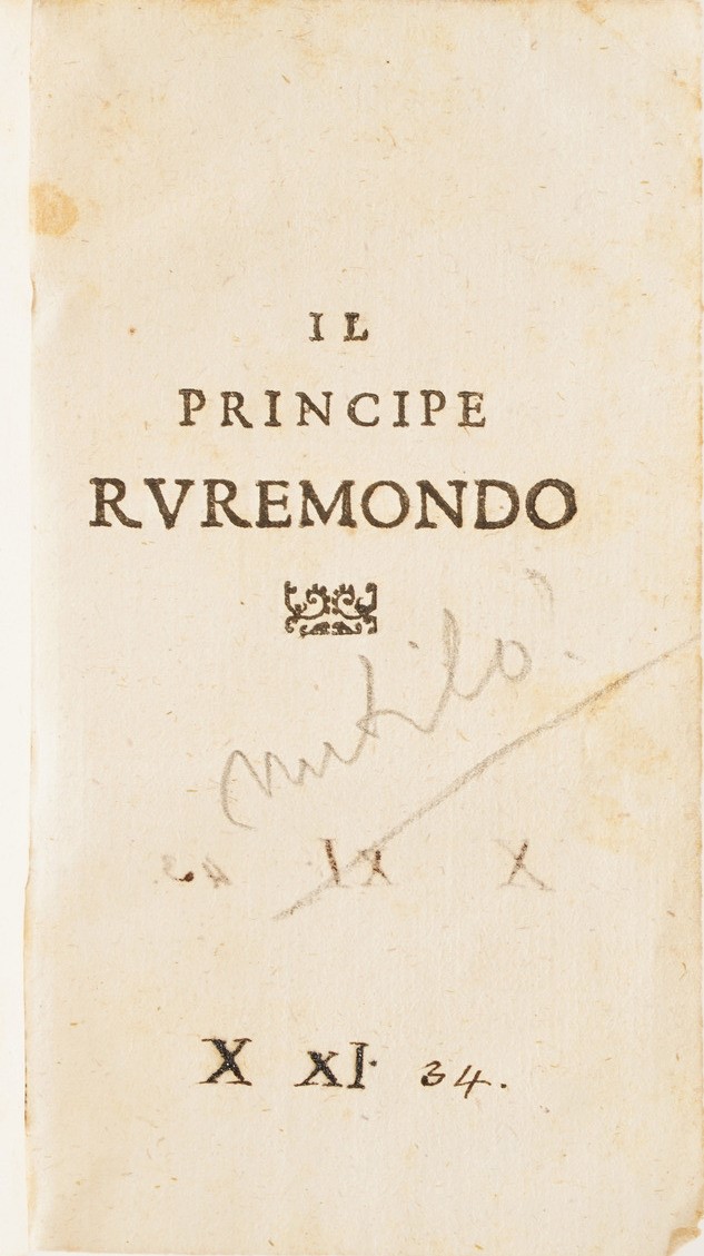 Cesare Caporali Opere Poetiche... Perugia, 1642