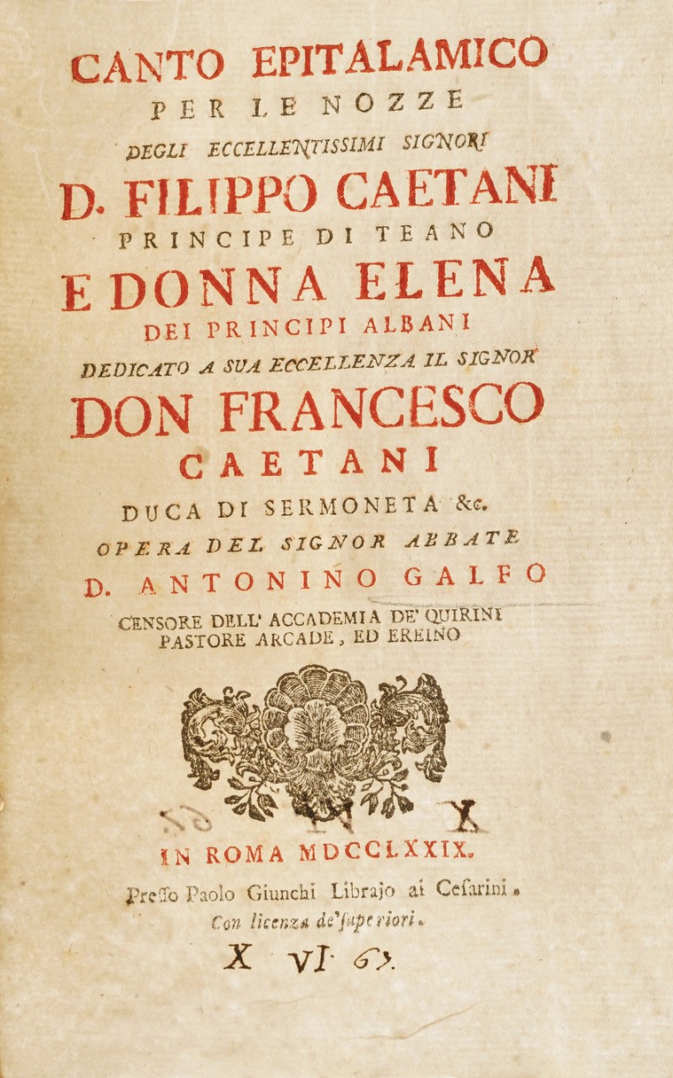 Bernardino Santinelli la Vergine Sposa Ad Opera,in Venetia 1645