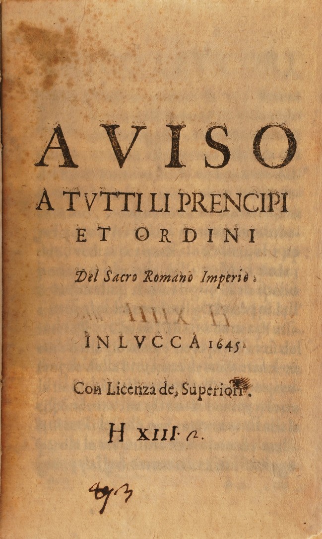 Bernardino Santinelli la Vergine Sposa Ad Opera,in Venetia 1645