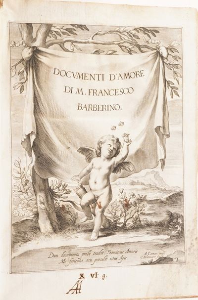 Francesco da Barberino Documenti D’amore... Roma, Tipografia Mascardi, 1640