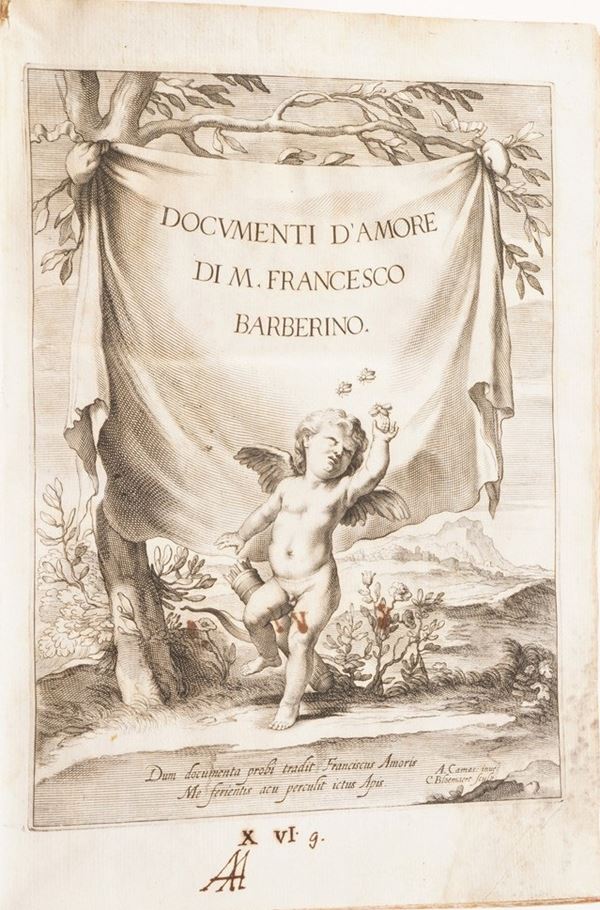 Francesco da Barberino Documenti d’amore... Roma, tipografia Mascardi, 1640