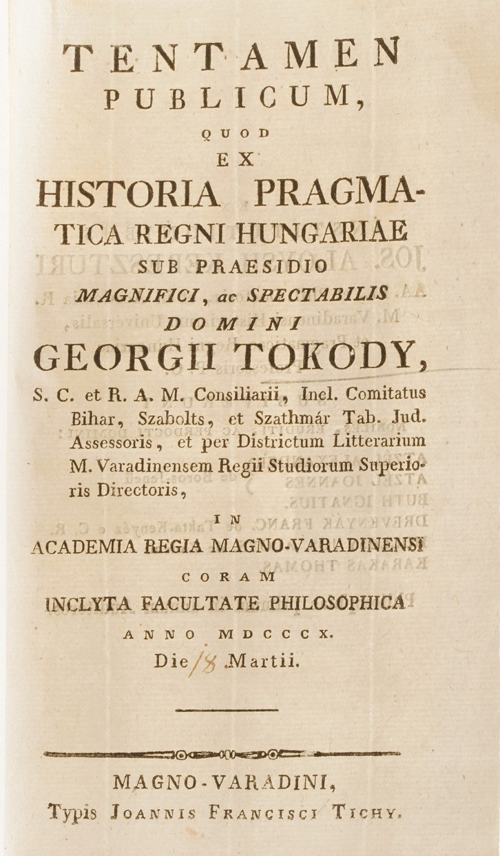 Raccolta di Volumi Miscellanei dal XVI al XIX Sec.