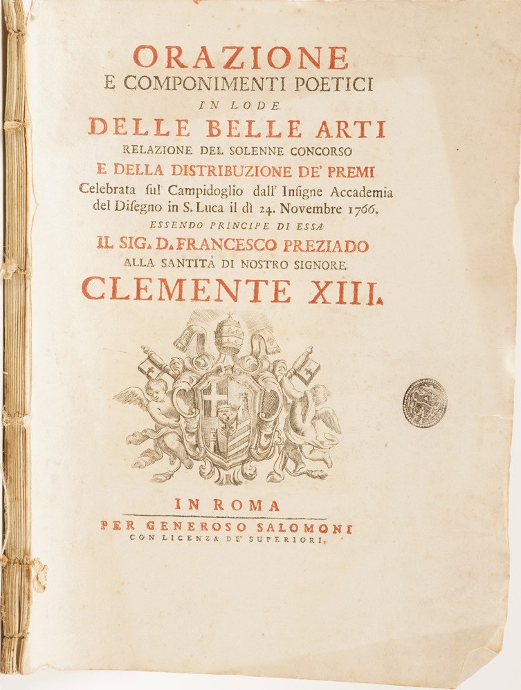 Raccolta di Volumi Miscellanei dal XVII al XVIII Sec.