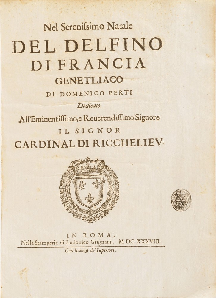 Raccolta di Volumi Miscellanei dal XVII al XVIII Sec.