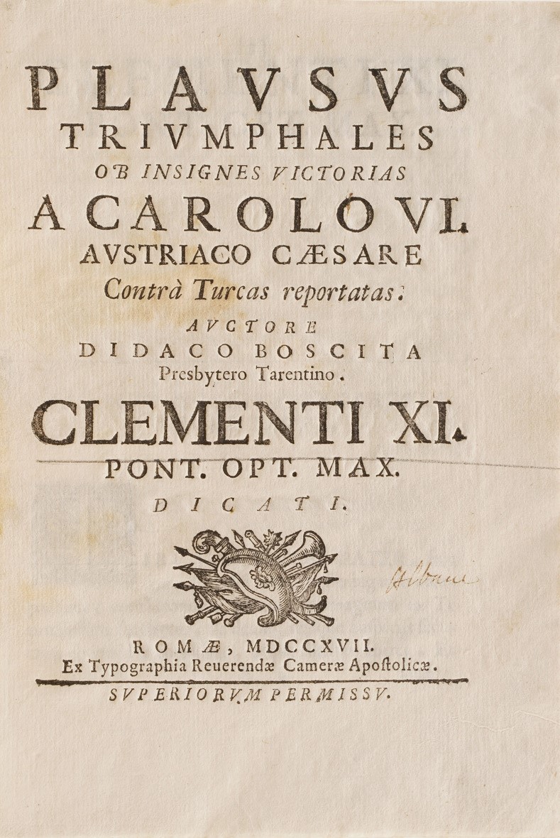 Raccolta di Volumi Miscellanei dal XVII al XIX Sec.