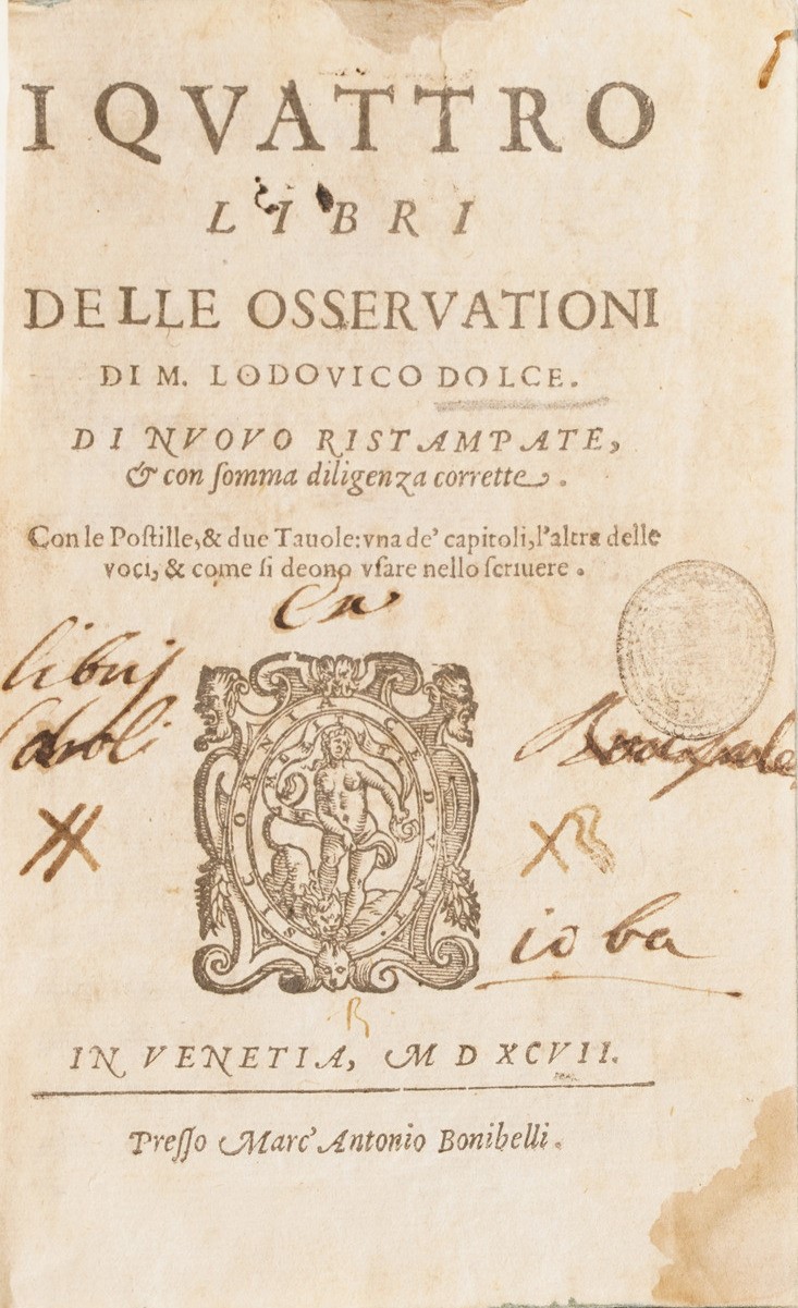 Raccolta di Volumi Miscellanei dal XVI al XVII Sec. (con Ex Libris Sillografico)