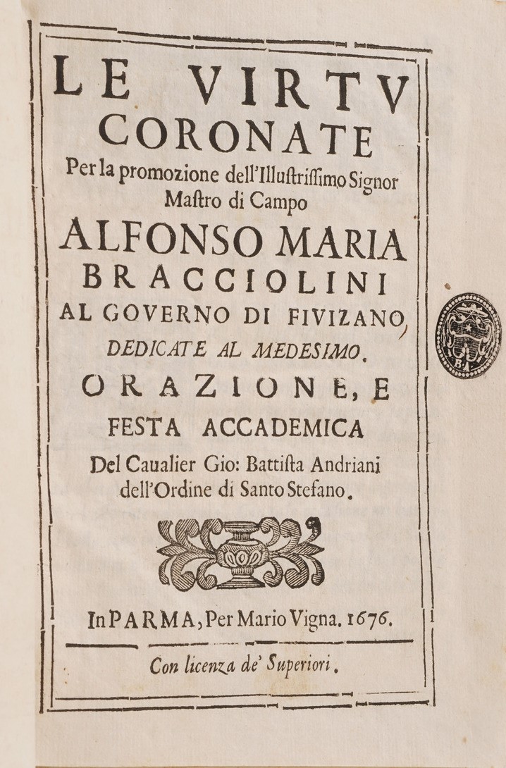 Raccolta di Volumi Miscellanei dal XVI al XVII Sec.(con Ex Libris Silografico)