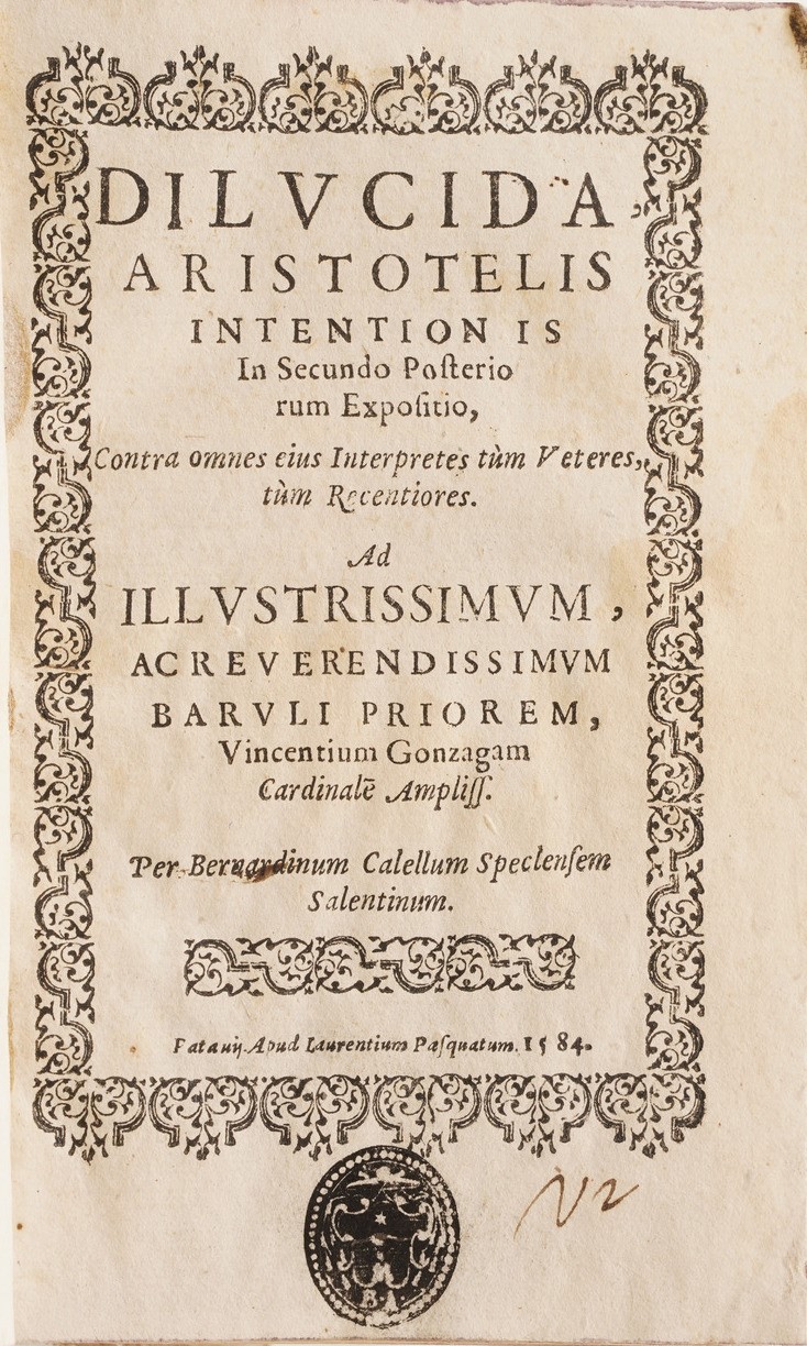Raccolta di Volumi Miscellanei dal XVI al XVII Sec.(con Ex Libris Silografico)