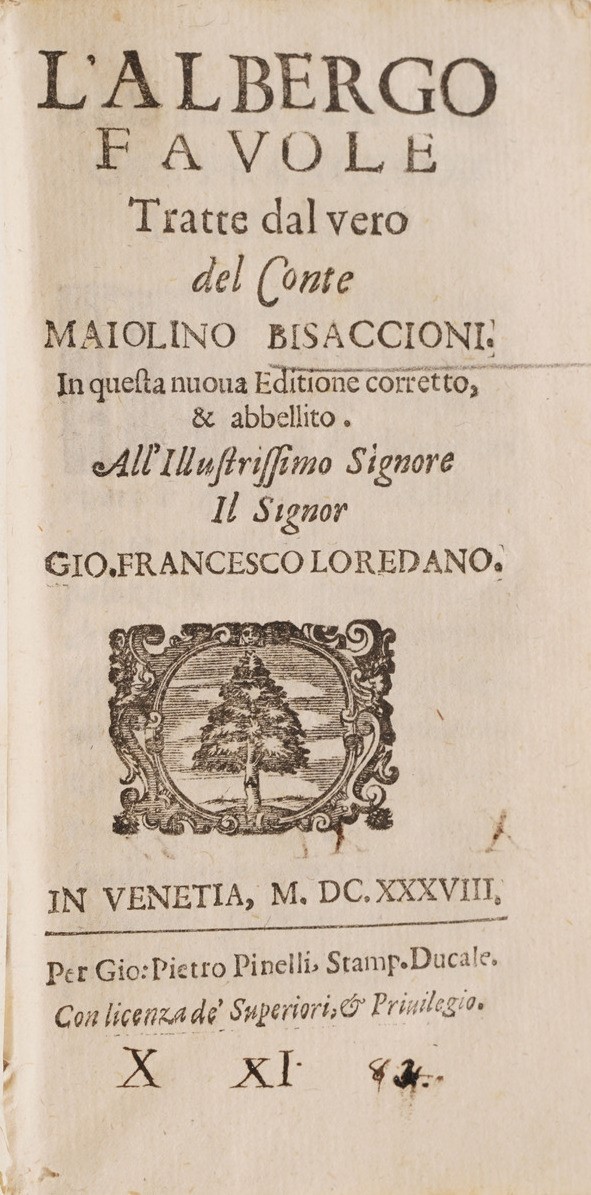 Francesco Loredano L’adamo... Venezia 1640