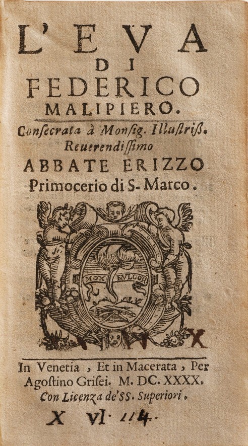 Vincenzo Strambali L’innocenza Condannata Ovvero la Creduta Adulteria...macerata 1641