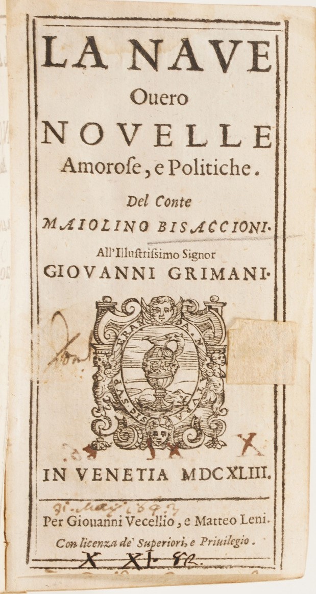 Remingio Fiorentino Epistole D’ovidio... Venezia, 1575