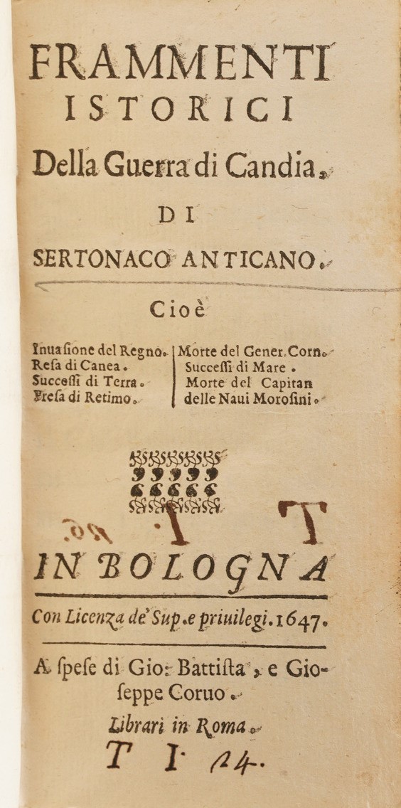 Remingio Fiorentino Epistole D’ovidio... Venezia, 1575