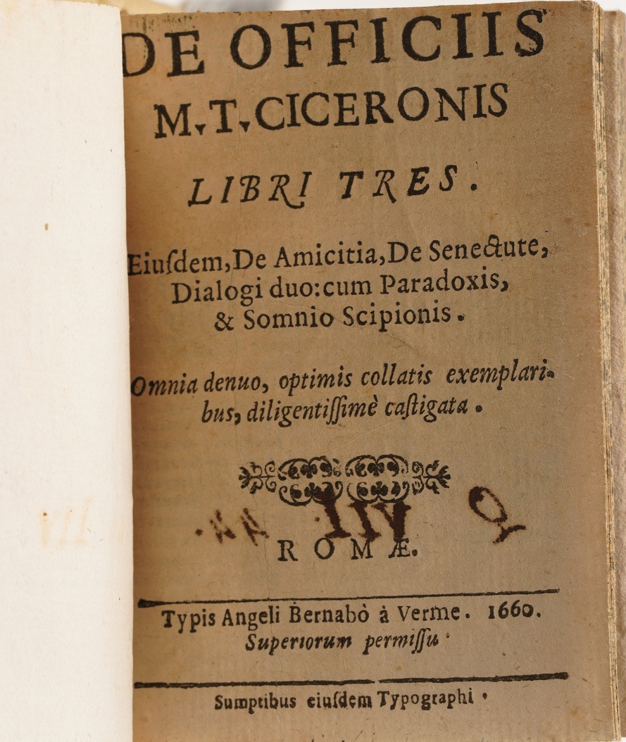 Raccolta di Volumi del XVII Sec.